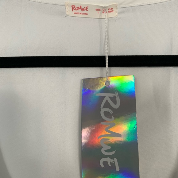 Lace long sleeve crop top - Picture 2 of 2